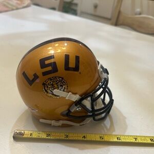 LSU Gold Football Mini Helmet
